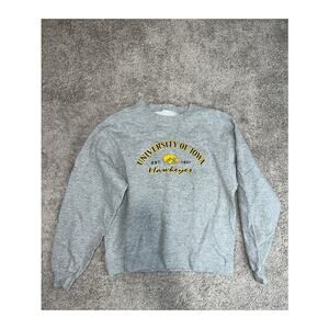 gray vintage Iowa Hawkeyes crewneck sweatshirt